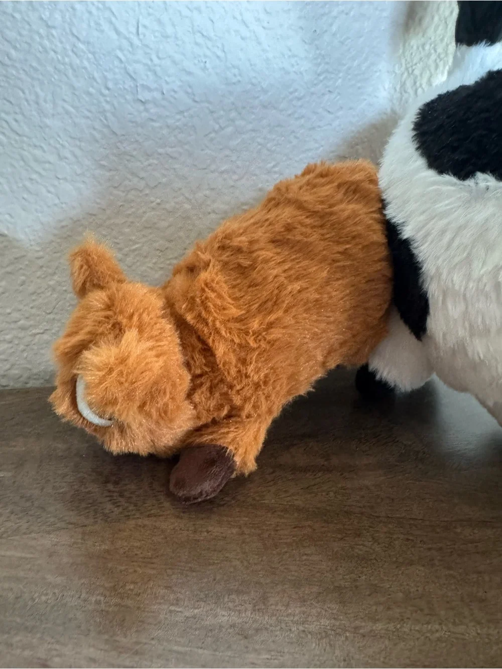 Bertha the Cow Plush Stuffed Animal Squeaky Pet Toy